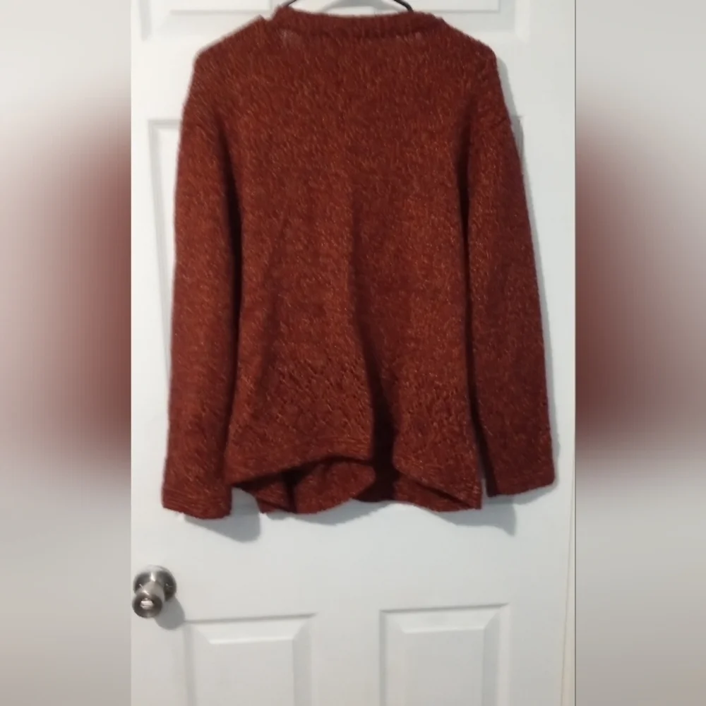 Dress Barn Warm Brown Cardigan Sweater